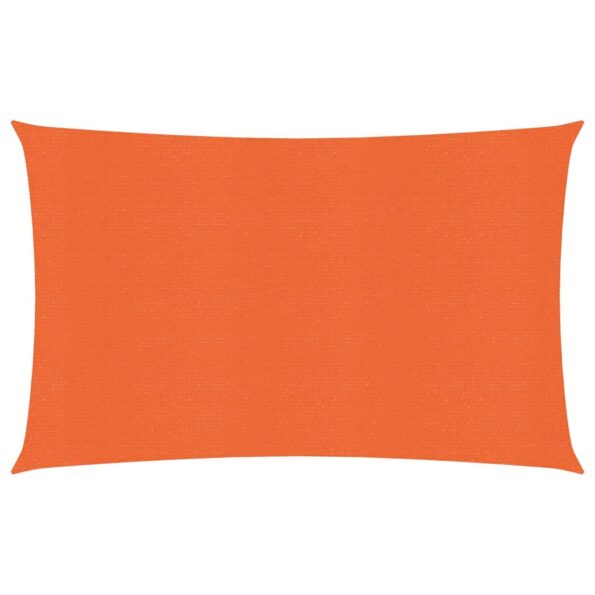 vidaXL Tieniaca plachta 160 g/m² oranžová 2,5x4,5 m HDPE – Obrázok 2