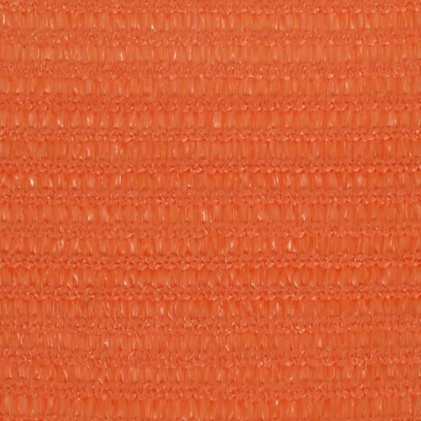vidaXL Tieniaca plachta 160 g/m² oranžová 2,5x4,5 m HDPE – Obrázok 3