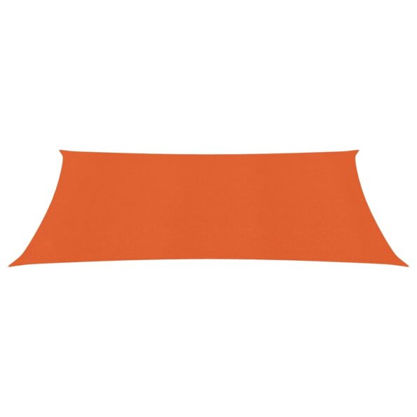 vidaXL Tieniaca plachta 160 g/m² oranžová 2,5x4,5 m HDPE – Obrázok 4