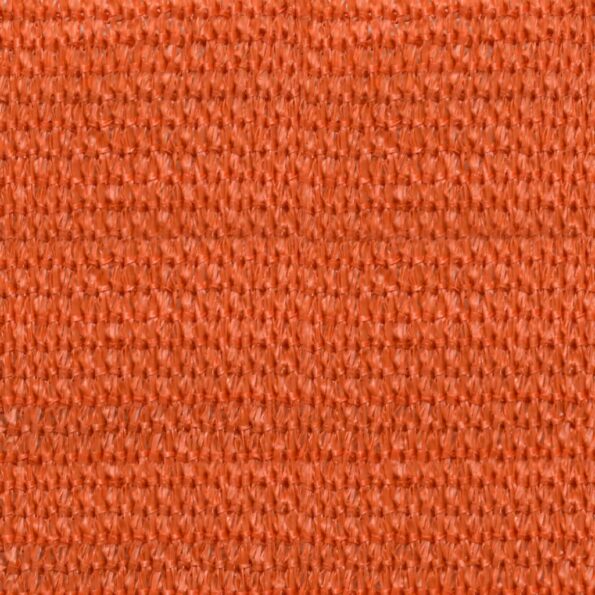 vidaXL Tieniaca plachta 160 g/m² oranžová 3x3x4,2 m HDPE – Obrázok 9