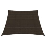 vidaXL Tieniaca plachta 160 g/m² hnedá 3/4x3 m HDPE – Obrázok 2