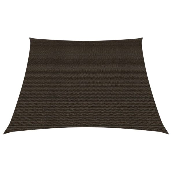 vidaXL Tieniaca plachta 160 g/m² hnedá 3/4x3 m HDPE – Obrázok 2