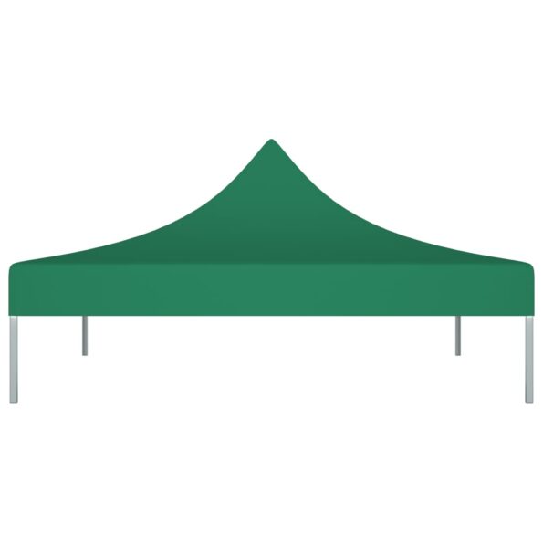 vidaXL Strecha na párty stan 2x2 m, zelená 270 g/m² – Obrázok 3