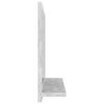 vidaXL Kúpeľňové zrkadlo, betónovo sivé 40x10,5x37cm, kompozitné drevo – Obrázok 6