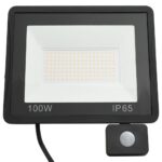 vidaXL LED reflektor so senzorom 100W teplé biele svetlo – Obrázok 4