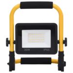 vidaXL LED reflektor s rukoväťou 30 W teplé biele svetlo – Obrázok 3