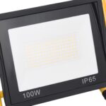 vidaXL LED reflektor s rukoväťou 100 W teplé biele svetlo – Obrázok 9