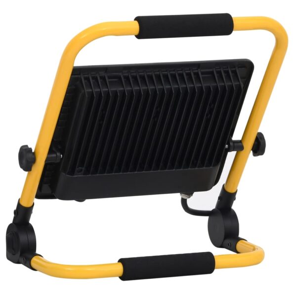 vidaXL LED reflektor s rukoväťou 100 W studené biele svetlo – Obrázok 8