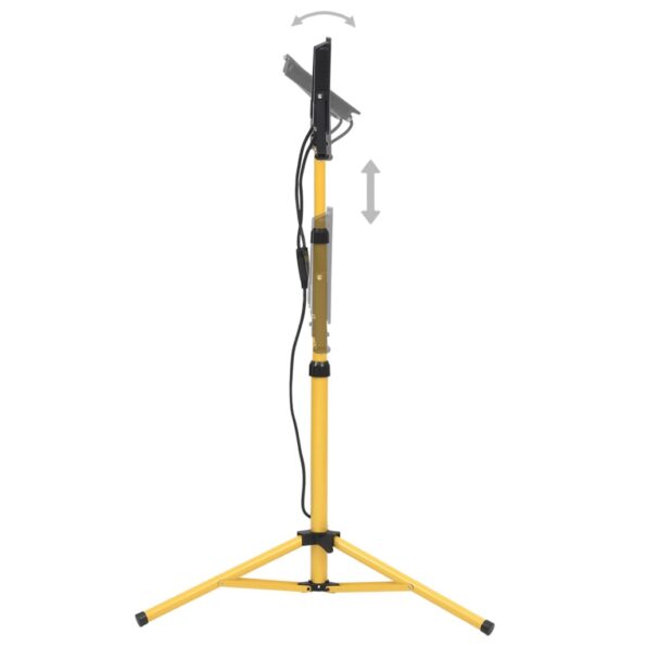 vidaXL LED reflektor so statívom 2x100 W studené biele svetlo – Obrázok 3