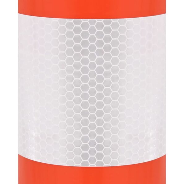 vidaXL Dopravné stĺpiky 10 ks 75 cm PE – Obrázok 4