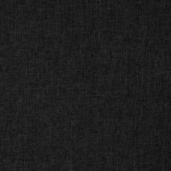 vidaXL Otočná podlahová stolička čierna látková – Obrázok 3