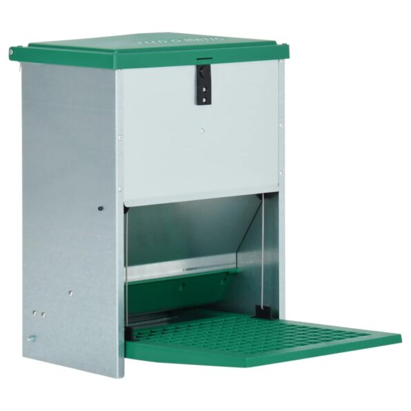 VXL8720286640098_a_en_hd_1.jpg vidaXL Feedomatic Automatické kŕmidlo pre hydinu s nášľapom 12 kg – Obrázok 1