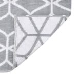 vidaXL Vonkajší koberec sivý 80x250 cm PP – Obrázok 4