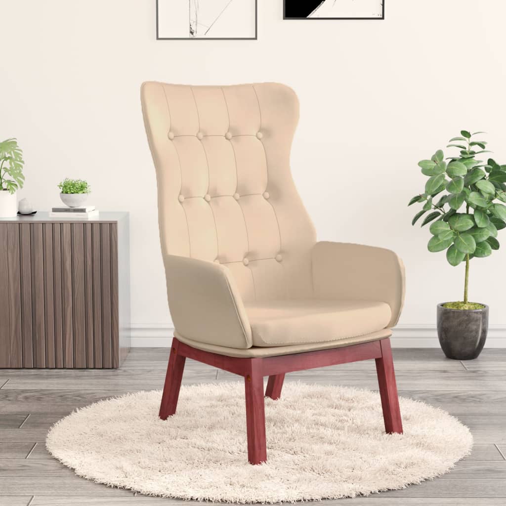 VXL8720286822142_m_en_hd_1.jpg vidaXL Relaxačné kreslo krémové látkové – Obrázok 1