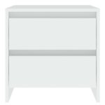 vidaXL Nočný stolík biely 45x34,5x44,5 cm drevotrieska – Obrázok 5