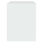 vidaXL Nočný stolík biely 45x34,5x44,5 cm drevotrieska – Obrázok 7