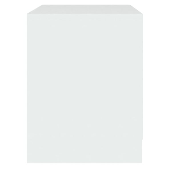 vidaXL Nočný stolík biely 45x34,5x44,5 cm drevotrieska – Obrázok 7