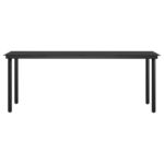 vidaXL 7-dielna záhradná jedálenská súprava s vankúšmi hnedá a čierna – Obrázok 6