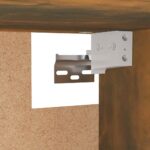 vidaXL Šatník dymový dub 100x32,5x35 cm spracované drevo – Obrázok 6