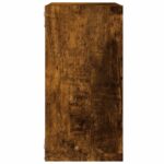 vidaXL Nástenné poličky Cube 2 ks Dub dymový 30x15x30 cm – Obrázok 7