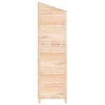 vidaXL Záhradná kôlňa 102x52x174,5 cm masívne jedľové drevo – Obrázok 5