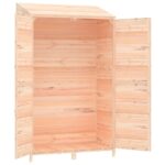 vidaXL Záhradná kôlňa 102x52x174,5 cm masívne jedľové drevo – Obrázok 7