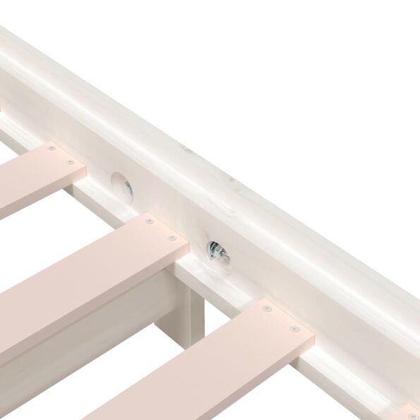 vidaXL Stohovateľná posteľ biela 90x190 cm borovicový masív – Obrázok 10