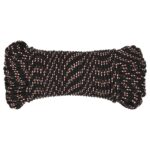 vidaXL Lodné lano čierne 4 mm 25 m polypropylén – Obrázok 3