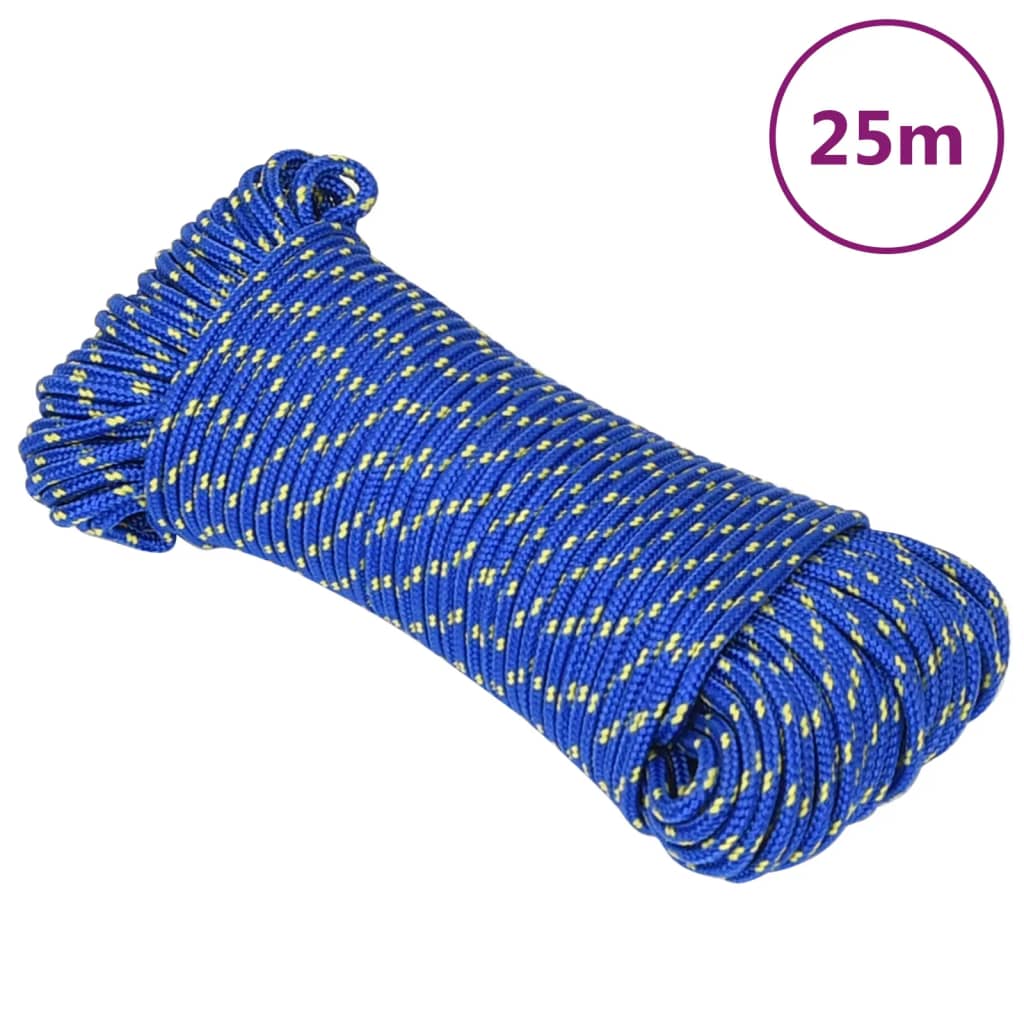 VXL8720287127178_a_en_hd_1.jpg vidaXL Lodné lano modré 5 mm 25 m polypropylén – Obrázok 1
