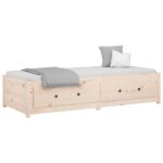 vidaXL Denná posteľ 75x190 cm malé jednolôžko masívna borovica – Obrázok 3