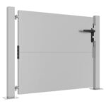 vidaXL Záhradná brána 100x100 cm, cortenová oceľ – Obrázok 3
