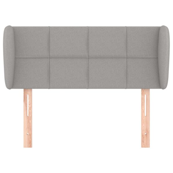 VXL8720287249900_g_en_hd_1.jpg vidaXL Čelo postele so záhybmi bledosivé 93x23x78/88 cm látka – Obrázok 3