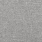 vidaXL Čelo postele so záhybmi bledosivé 103x23x78/88 cm látka – Obrázok 8