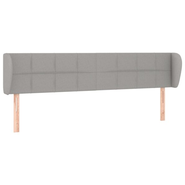 VXL8720287250302_a_en_hd_1.jpg vidaXL Čelo postele so záhybmi bledosivé 203x23x78/88 cm látka – Obrázok 2
