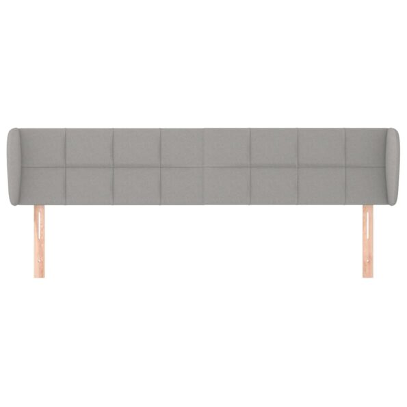 VXL8720287250302_g_en_hd_1.jpg vidaXL Čelo postele so záhybmi bledosivé 203x23x78/88 cm látka – Obrázok 3