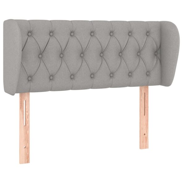 VXL8720287253266_a_en_hd_1.jpg vidaXL Čelo postele so záhybmi bledosivé 93x23x78/88 cm látka – Obrázok 2