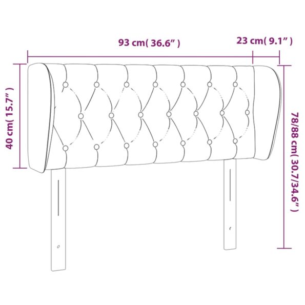 VXL8720287253266_g_en_hd_7.jpg vidaXL Čelo postele so záhybmi bledosivé 93x23x78/88 cm látka – Obrázok 9