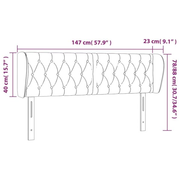 VXL8720287253426_g_en_hd_7.jpg vidaXL Čelo postele so záhybmi bledosivé 147x23x78/88 cm látka – Obrázok 9