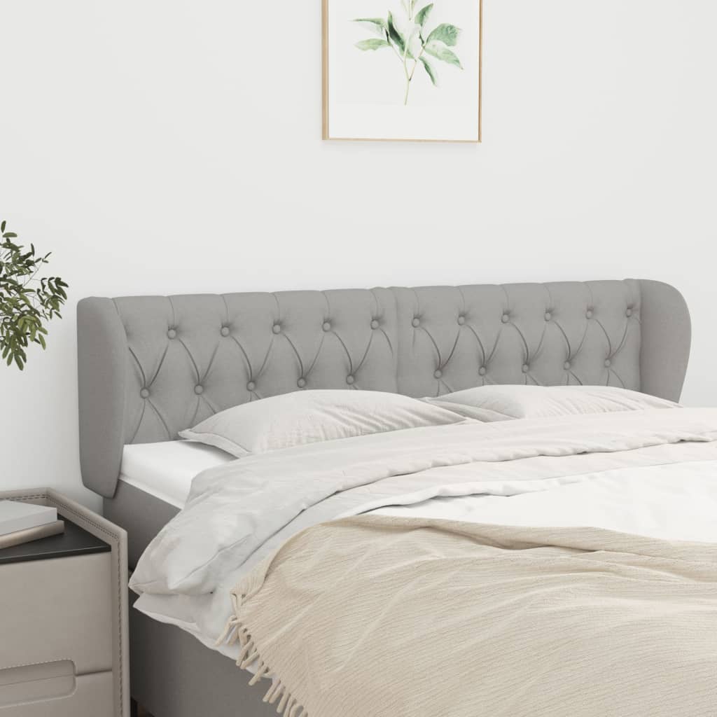 VXL8720287253501_m_en_hd_1.jpg vidaXL Čelo postele so záhybmi bledosivé 163x23x78/88 cm látka – Obrázok 1