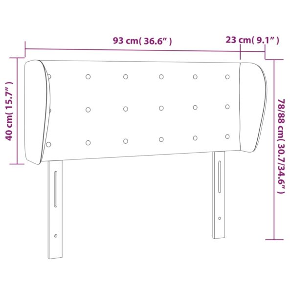 VXL8720287254249_g_en_hd_7.jpg vidaXL Čelo postele so záhybmi bledosivé 93x23x78/88 cm látka – Obrázok 9
