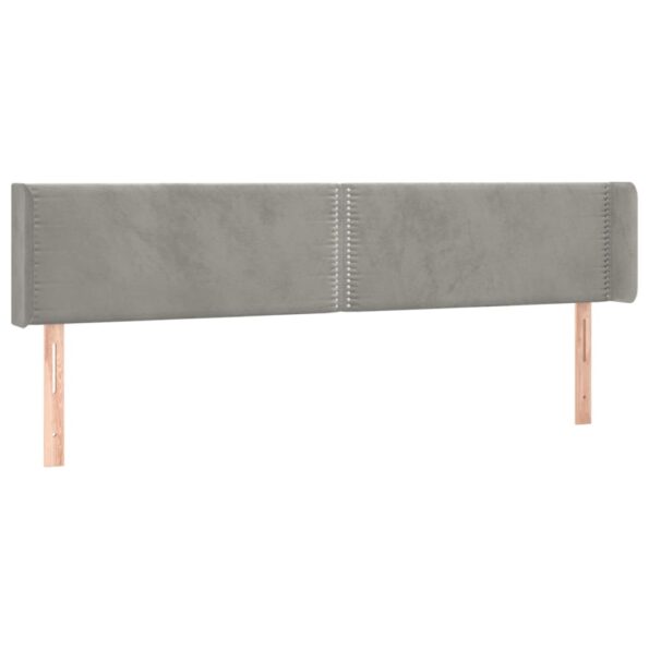 VXL8720287265580_a_en_hd_1.jpg vidaXL Čelo postele so záhybmi bledosivé 203x16x78/88 cm zamat – Obrázok 2