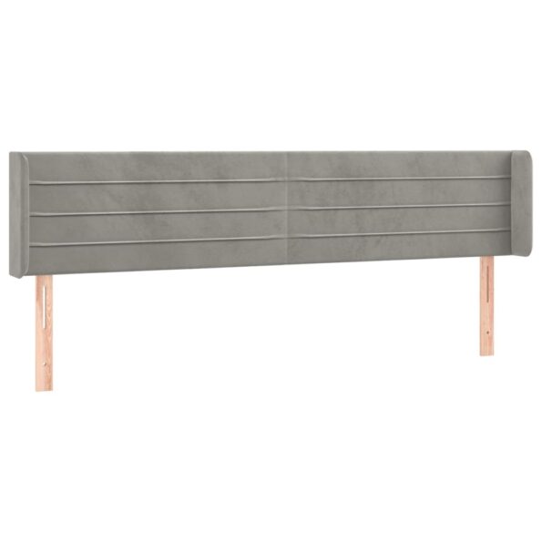 VXL8720287268383_a_en_hd_1.jpg vidaXL Čelo postele so záhybmi bledosivé 203x16x78/88 cm zamat – Obrázok 2