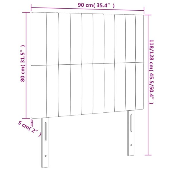 VXL8720287292906_g_en_hd_4.jpg vidaXL Čelo postele s LED čierne 90x5x118/128 cm látka – Obrázok 6