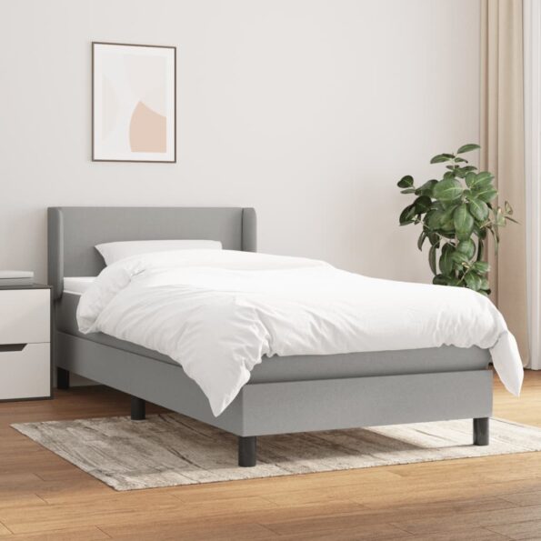 VXL8720287313021_m_en_hd_1.jpg vidaXL Boxspring posteľ s matracom bledosivý 100x200 cm látka – Obrázok 1