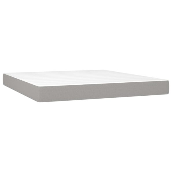 VXL8720287314226_g_en_hd_3.jpg vidaXL Boxspring posteľ s matracom bledosivá 180x200 cm látka – Obrázok 5