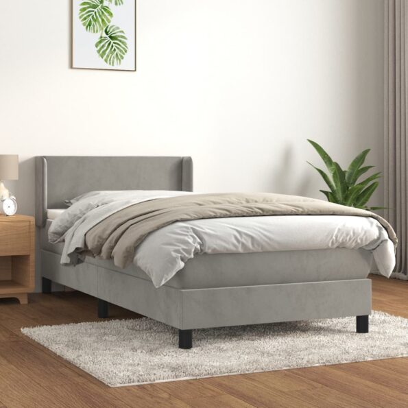 VXL8720287325840_m_en_hd_1.jpg vidaXL Posteľný rám boxsping s matracom bledosivý 90x190 cm zamat – Obrázok 1