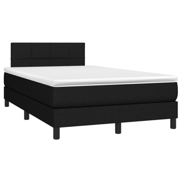 VXL8720287366676_g_en_hd_1.jpg vidaXL Posteľ boxsping s matracom a LED čierna 120x200 cm látka – Obrázok 3
