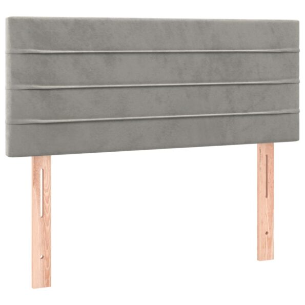 VXL8720287379591_g_en_hd_5.jpg vidaXL Posteľ boxsping s matracom a LED bledosivá 90x190 cm zamat – Obrázok 7