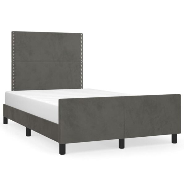 VXL8720287441786_a_en_hd_1.jpg vidaXL Rám postele s čelom tmavosivý 120x200 cm zamat – Obrázok 2