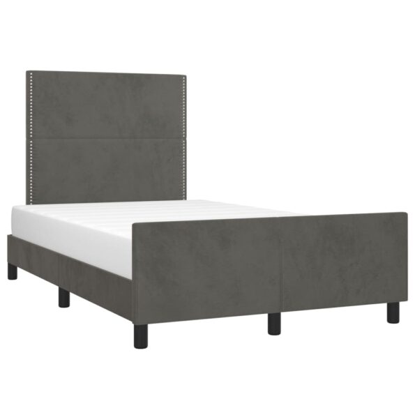 VXL8720287441786_g_en_hd_1.jpg vidaXL Rám postele s čelom tmavosivý 120x200 cm zamat – Obrázok 3